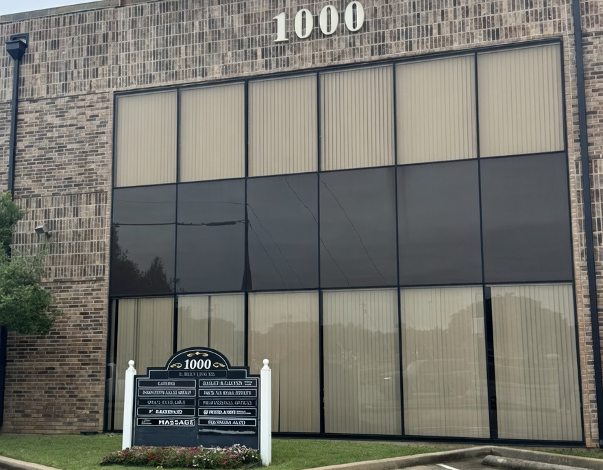 Exterior of the Casewood Co. office building in Downtown Carrollton